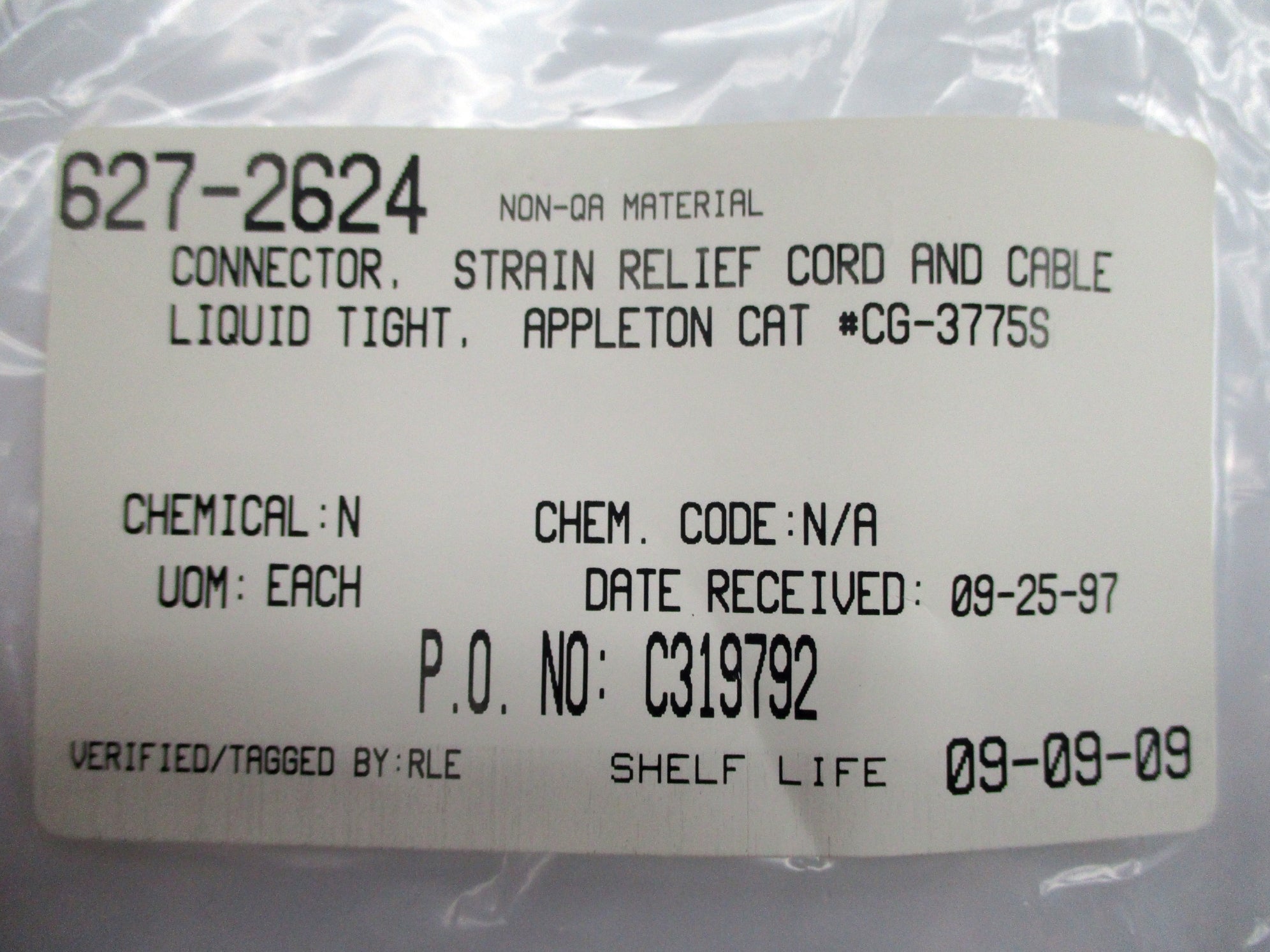 APPLETON CG-3775S NSNP