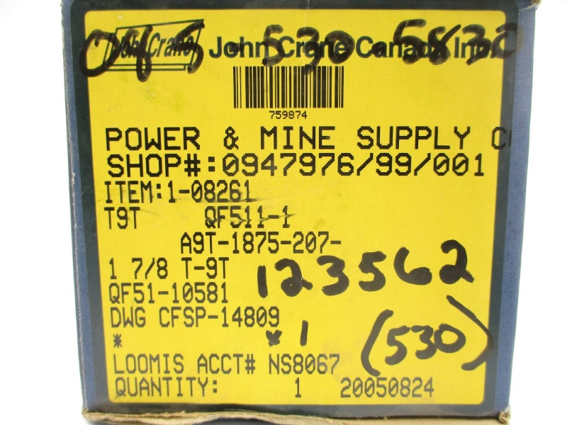JOHN CRANE 1-08261 NSMP