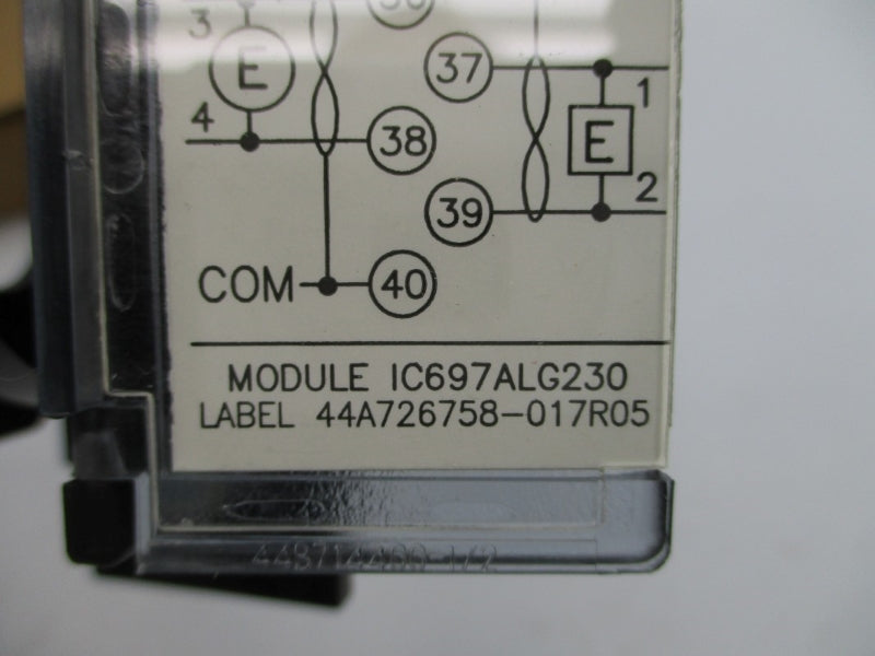 GENERAL ELECTRIC IC697ALG230F 10VDC NSMP