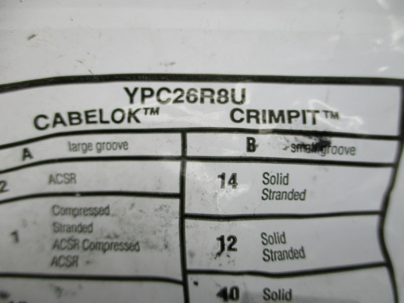 BURNDY YPC26R8U NSMP