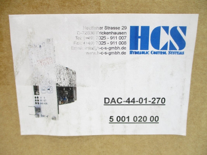 HCS DAC-44-01-270 500102000 NSMP