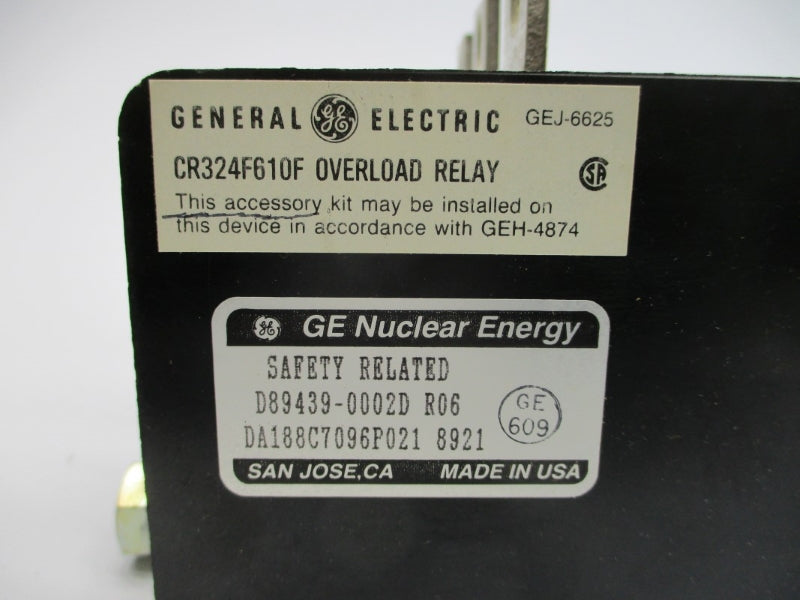 GENERAL ELECTRIC CR324F610F 600V 135A NSMP