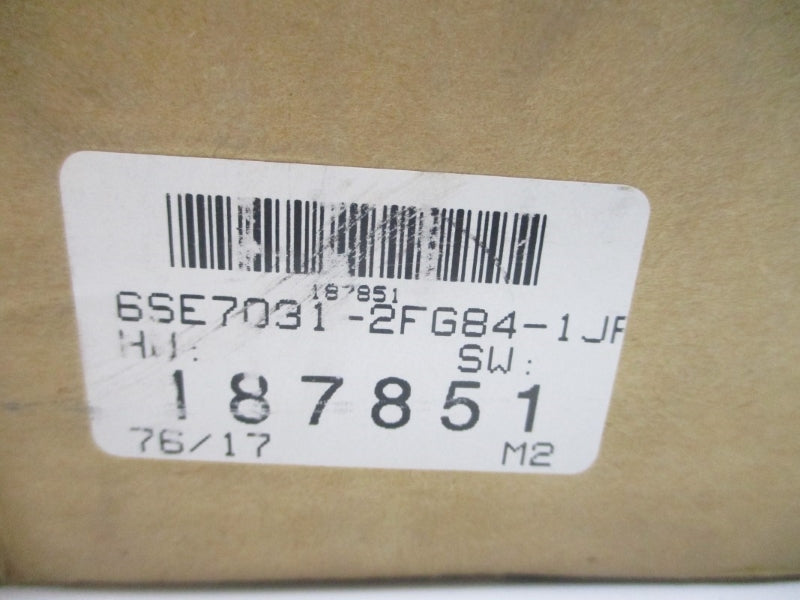 SIEMENS 6SE7031-2FG84-1JF0 NSMP