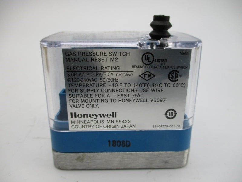 HONEYWELL C6097A1103 120-240VAC 5.0A 1.5-7PSI NSMP