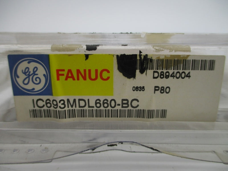 FANUC IC693MDL660-BC 24VDC NSMP