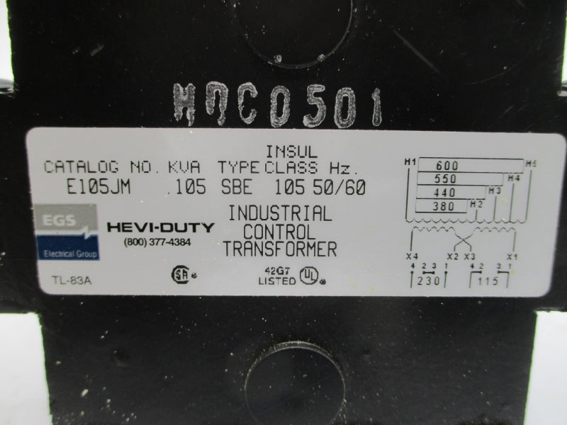 HEVI DUTY E105JM 600V NSMP