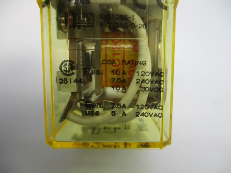 IDEC RH4B-U 120VAC 10A NSNP