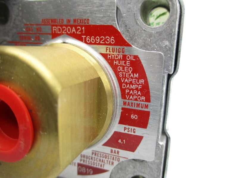 ASCO RD20A21 60PSI NSMP