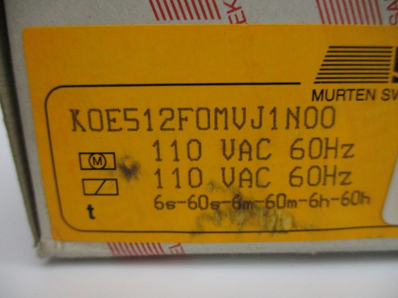SAIA K0E512F0MVJ1N00 110VAC 6S-60H NSMP