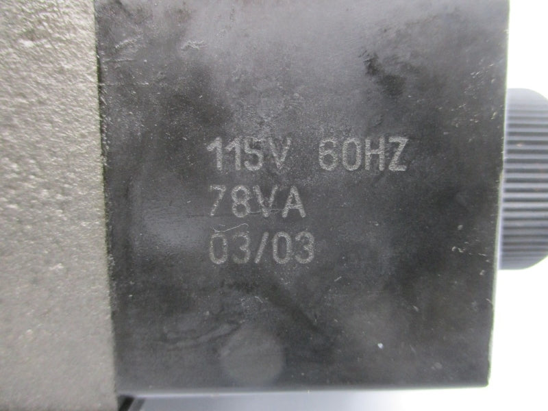 DENISON HYDRAULICS A4D0132010302B1W01 026-66302-P 115V NSMP