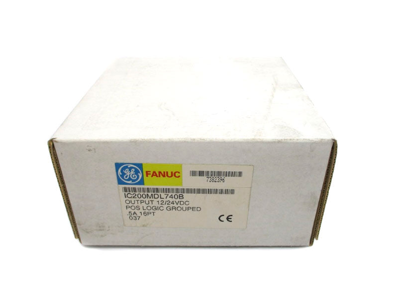 FANUC IC200MDL740B 12/24VDC .5A NSFS