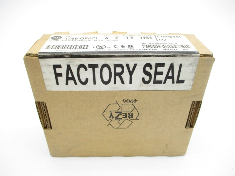 ALLEN BRADLEY 1769-OF4CI SER. A F/W 1.2 DATE: 2010 NSFS
