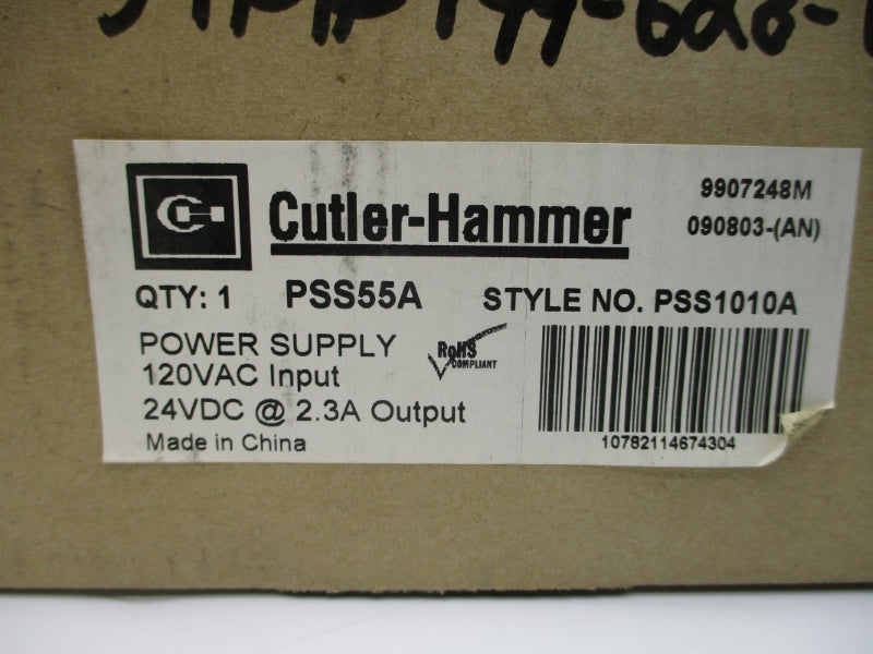 CUTLER HAMMER PSS55A PSS1010A 120VAC 2.3A NSMP