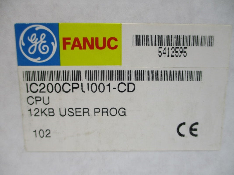 FANUC IC200CPU001-CD NSMP