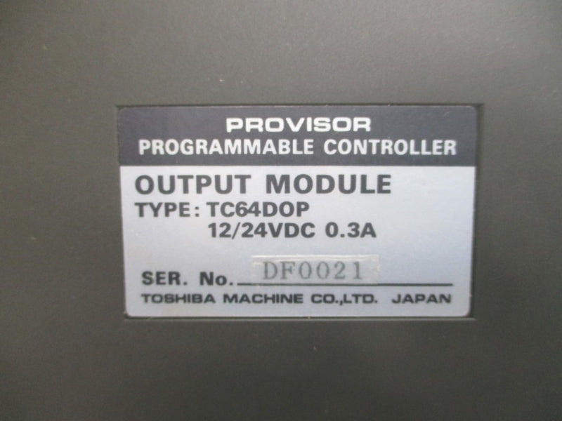 TOSHIBA TC64DOP 12/24VDC 0.3A (AS PICTURED) NSMP