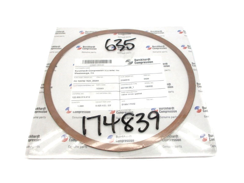 BURCKHARDT 122.000.914.612 NSMP