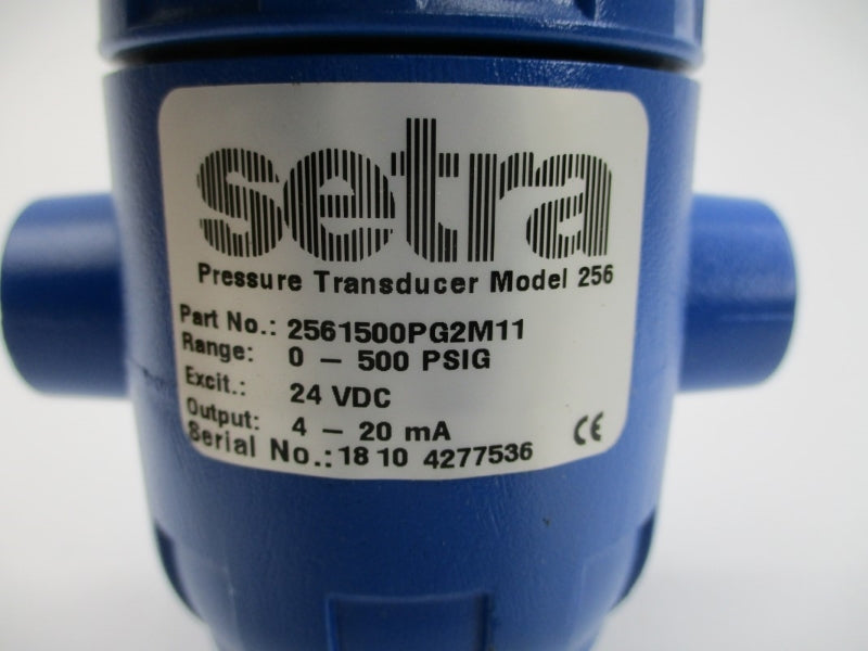 SETRA 2561500PG2M11 24VDC 0-500PSI NSMP