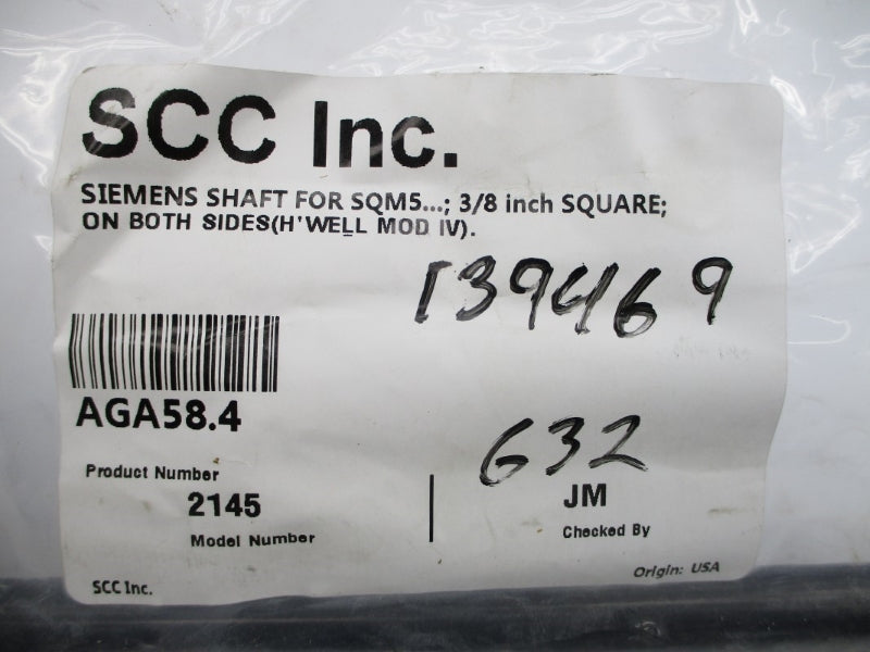 SIEMENS AGA58.4 2145 NSMP