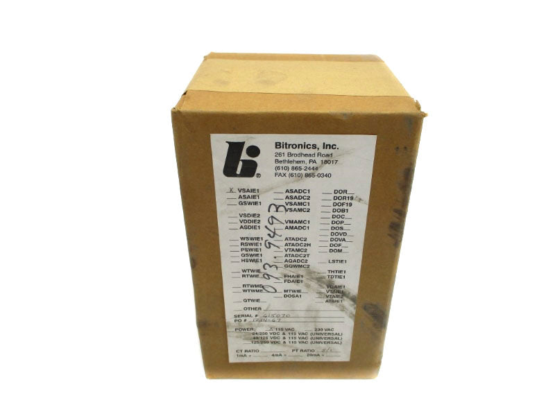 BITRONICS VSAIE1 115VAC NSFS