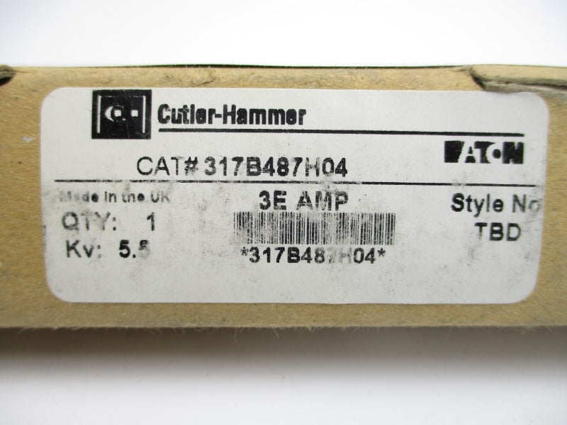 CUTLER HAMMER 317B487H04 5.5KV 3EA NSMP
