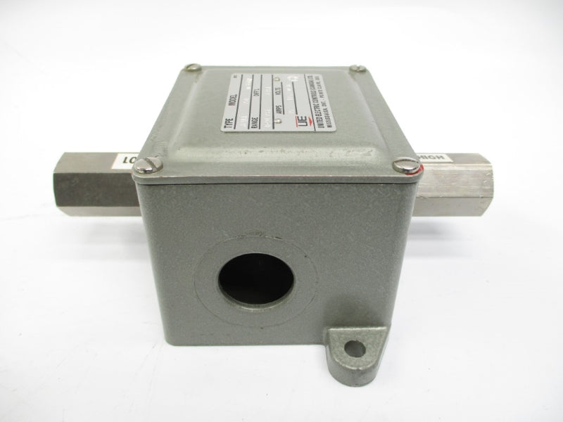 UNITED ELECTRIC CONTROLS J21KX 254 115/230VAC 15A 0-90PSI NSNP
