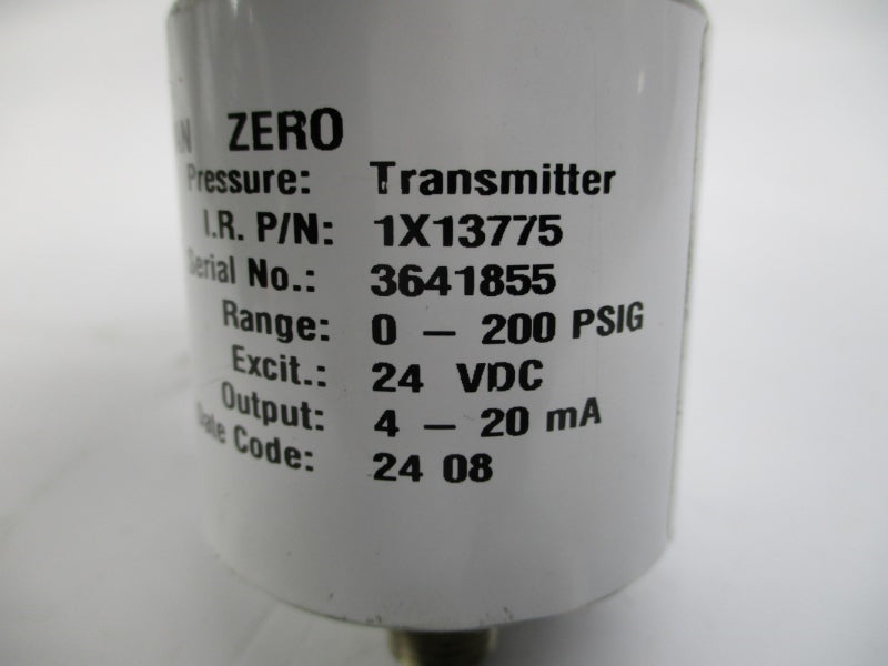 INGERSOLL RAND 1X13775 24VDC 0-200PSI UNMP