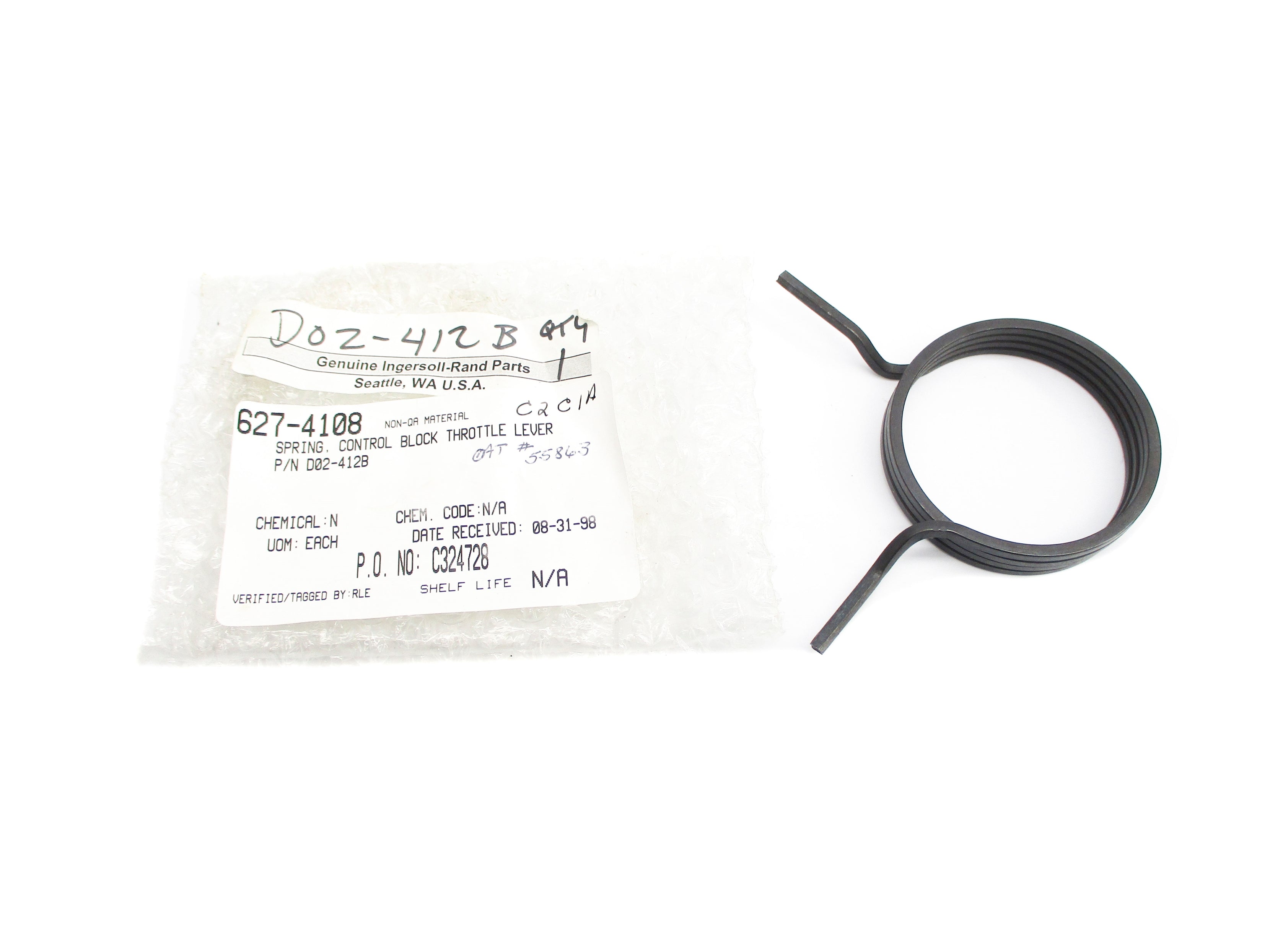 INGERSOLL RAND D02-412B NSNP