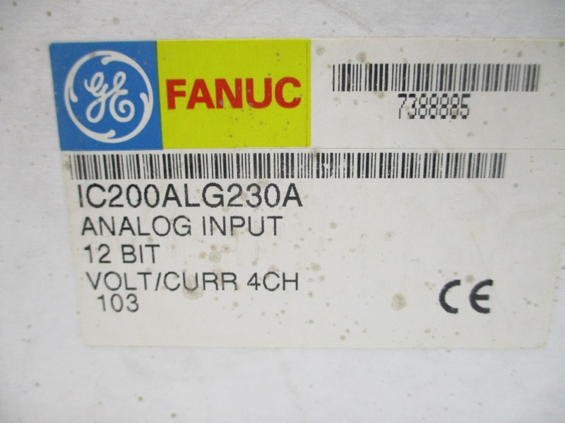 FANUC IC200ALG230A NSFS