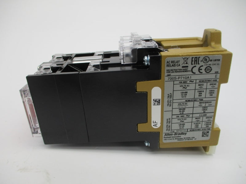 ALLEN BRADLEY 700S-P710A1 SER. E 110/115-120V (WH) NSMP
