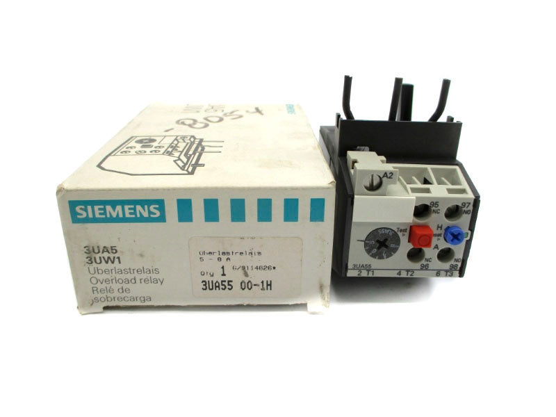 SIEMENS 3UA5500-1H 600VAC 5-8A NSMP