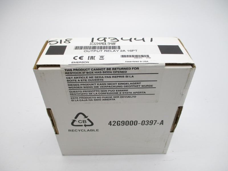 EMERSON IC694MDL940F 2A NSFS