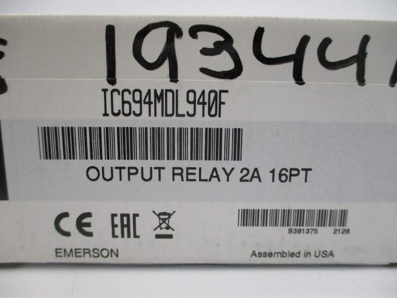 EMERSON IC694MDL940F 2A NSFS
