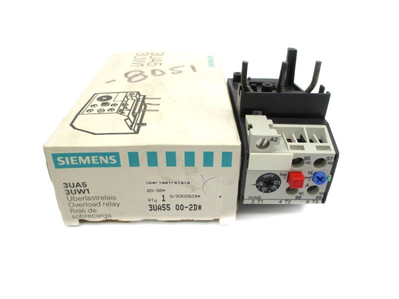 SIEMENS 3UA5500-2D 600VAC 20-32A NSMP