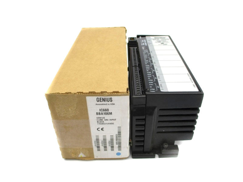GE GENIUS IC660BBA106 115VAC .25A NSMP
