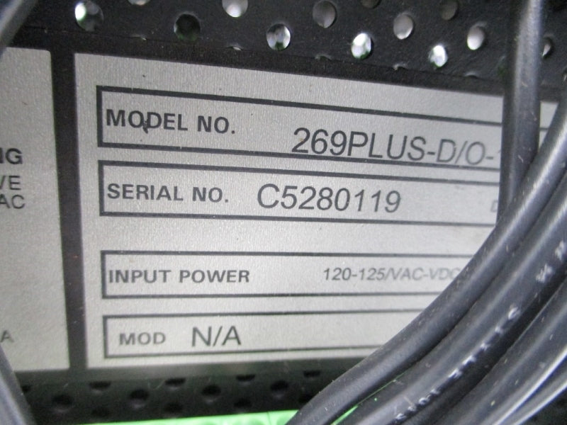 GENERAL ELECTRIC MILTILIN 269PLUS-D/O-100P-120 250VAC 10A NSNP