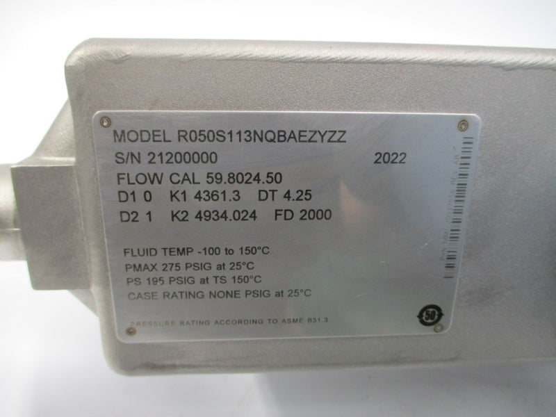 EMERSON R050S113NQBAEZYZZ 10.5VDC 275PSI -100'-+150'C NSNP