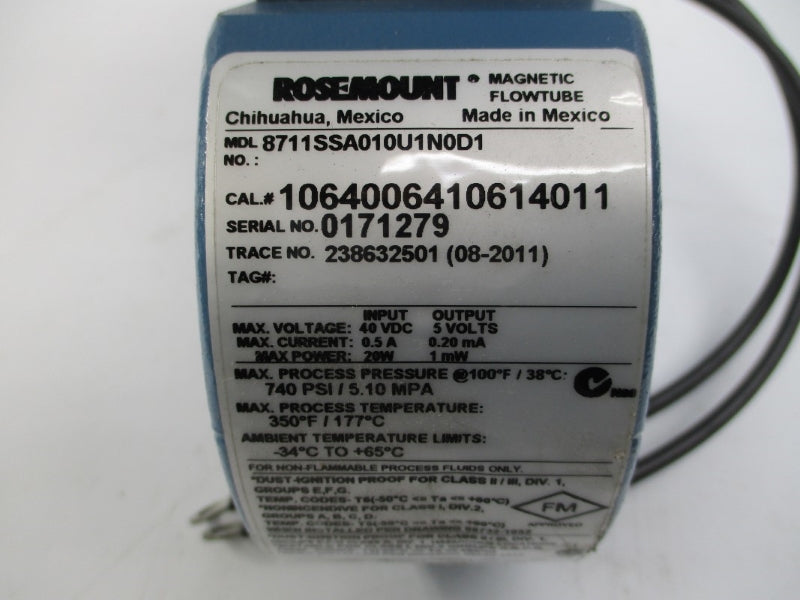 ROSEMOUNT 8732EST1A1N0M4D1 90-250VAC 0.5A 740PSI NSNP