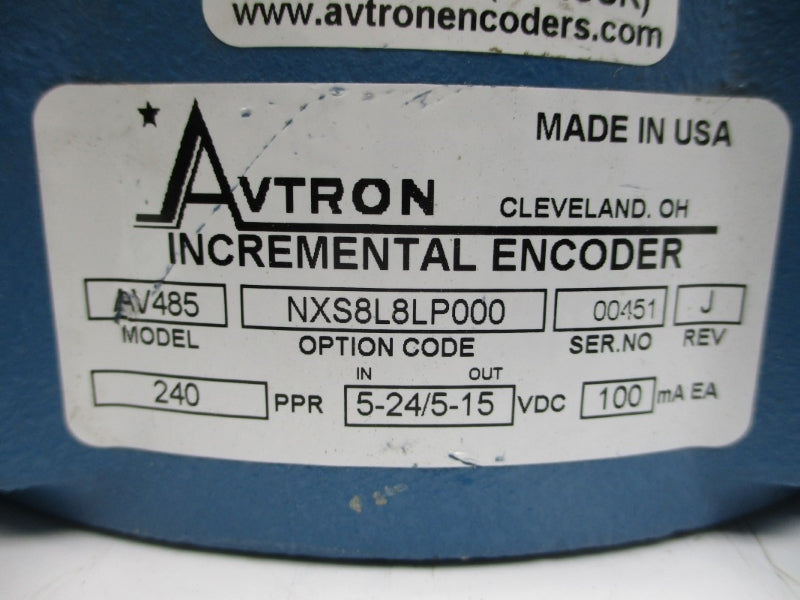 AVTRON AV485NXS8L8LP000 5-24VDC NSNP
