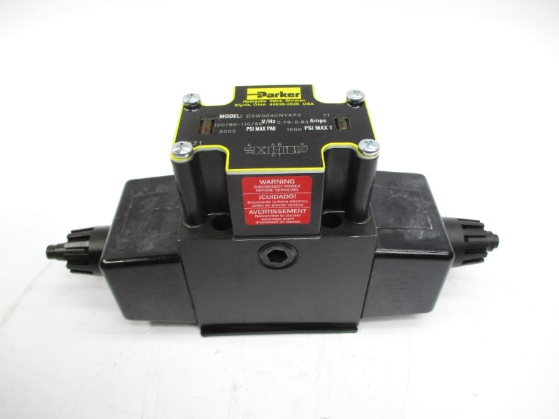 PARKER D3W004CNYKP5 110/120V 0.79-0.93A 1500/5000PSI NSMP