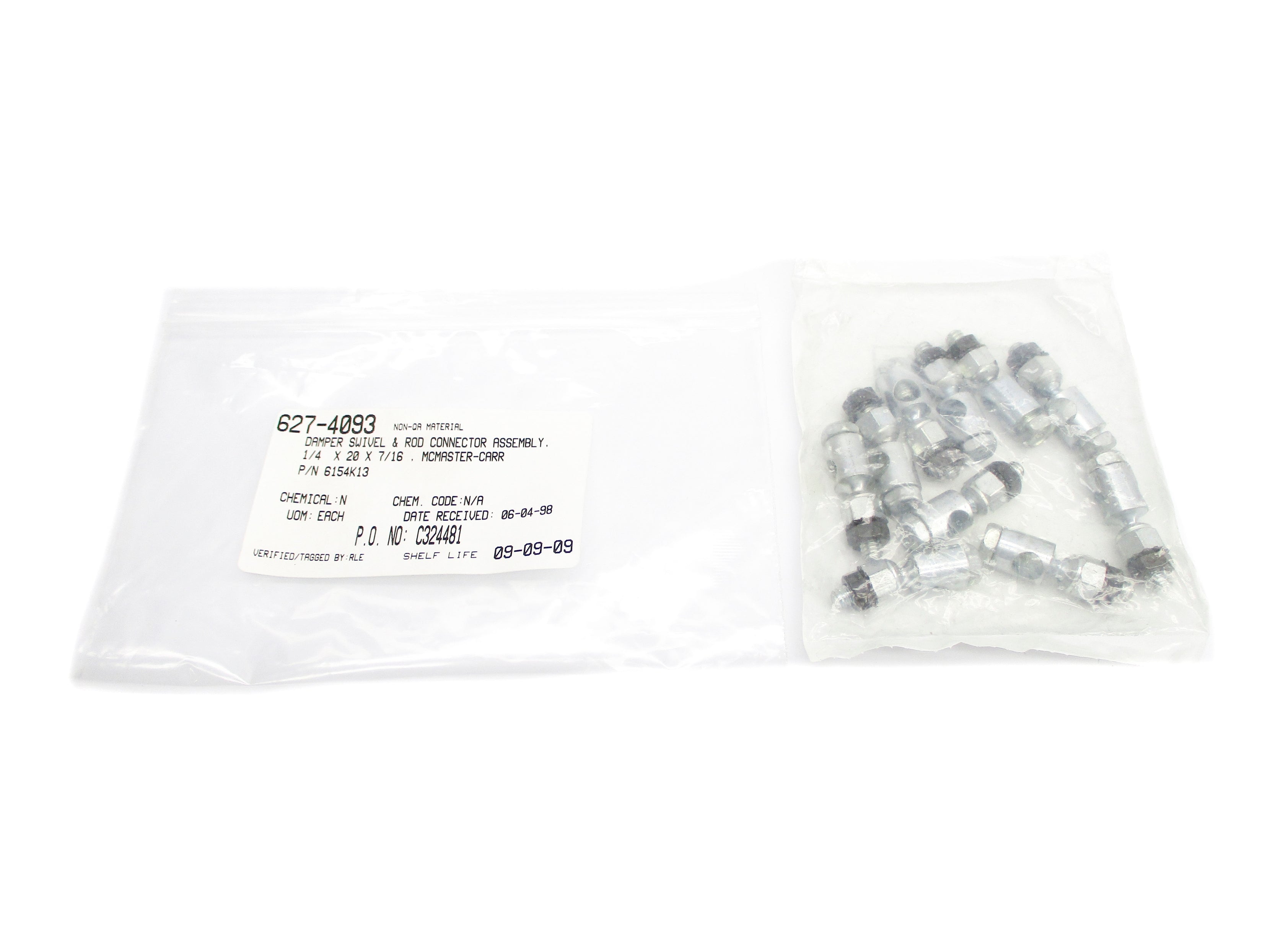 MCMASTER-CARR 6154K13 (PKG OF 10) NSMP