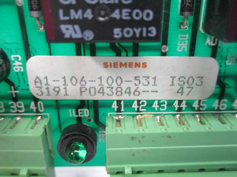 SIEMENS A1-106-100-531 UNMP