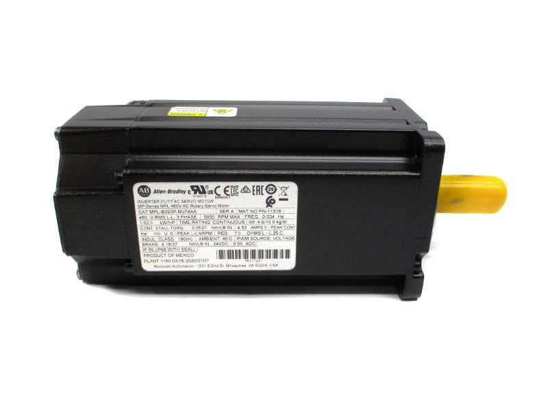 ALLEN BRADLEY MPL-B320P-MJ74AA SER. A 460V 4.50A NSNP