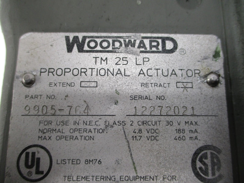 WOODWARD 9905-764 30VDC NSNP