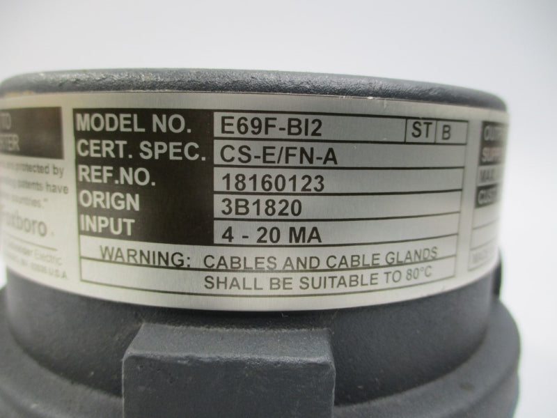 FOXBORO E69F-BI2CS-E/FN-A 19-23PSI NSNP