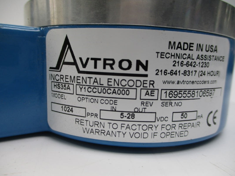 AVTRON HS35AY1CCU0CA000 5-28VDC NSNP
