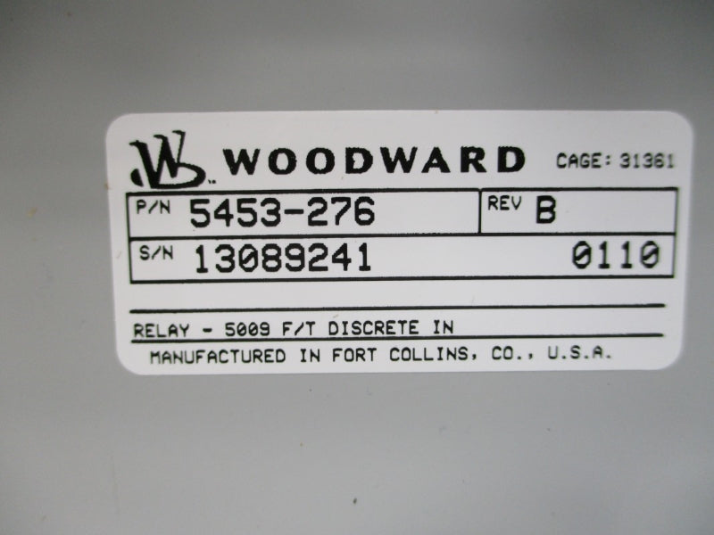 WOODWARD 5453-276 REV. B NSNP