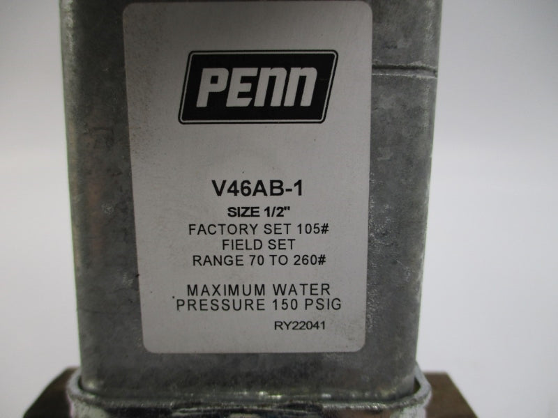 PENN V46AB-1C 70-260PSI 1/2" NSMP