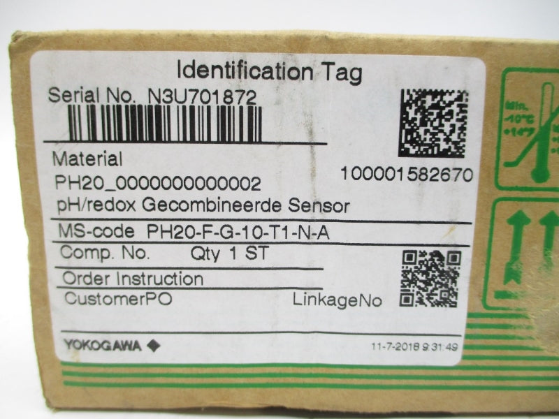 YOKOGAWA PH20-F-G-10-T1-N-A NSMP