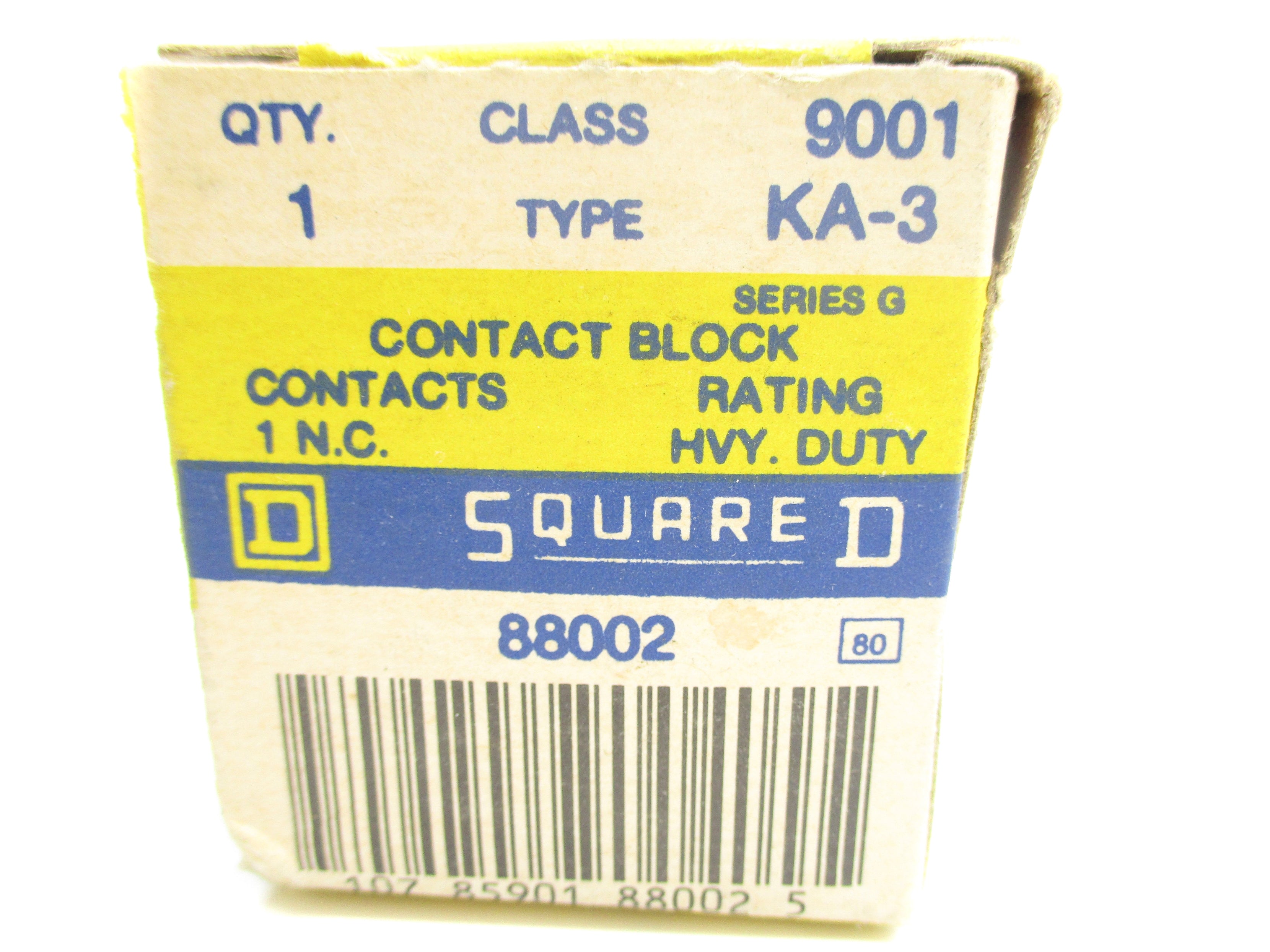 SQUARE D 9001KA3 SER. G NSMP