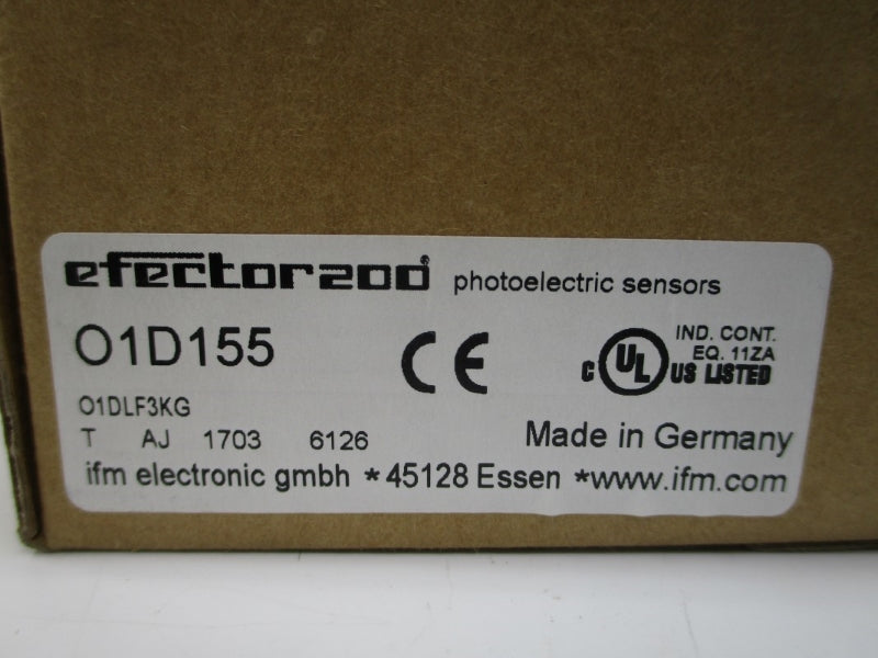 IFM EFECTOR O1D155 O1DLF3KG 18-30VDC NSMP